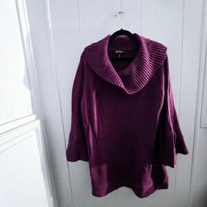 Soft Focus Cowl Neck Sweater 1X – Cozy, Grannycore